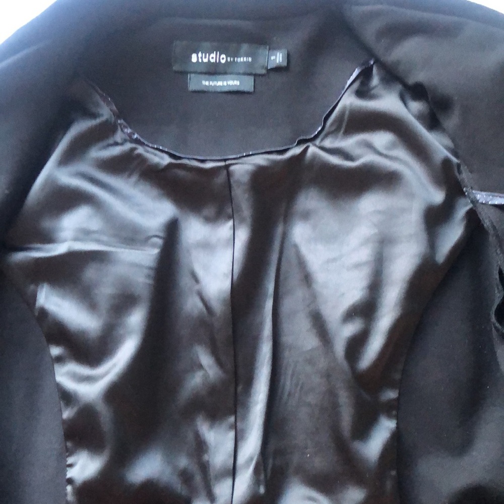 Torrid Black Careerwear Long sleeve Blazer Size 14/16 Careerwear Office Business - Picture 15 of 16